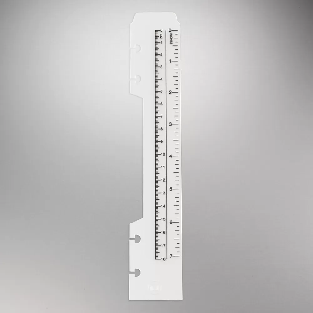Staples Notebooks<® Arc System 7" Standard Ruler, Junior Size, 7" (21801)