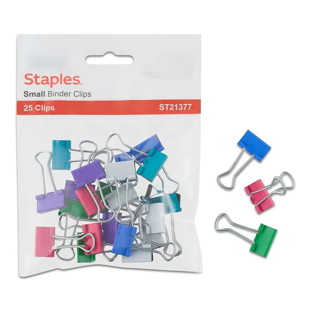 Staples Clips & Fasteners<Binder Clip Small 25 PK - Fashion