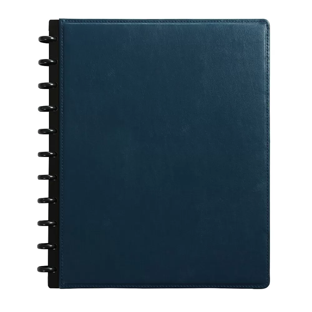 Staples Notebooks<® Customizable Arc Notebook Systems, 8.5" x 11", Narrow Ruled, 60 Sheets, Colonial Blue (51529)