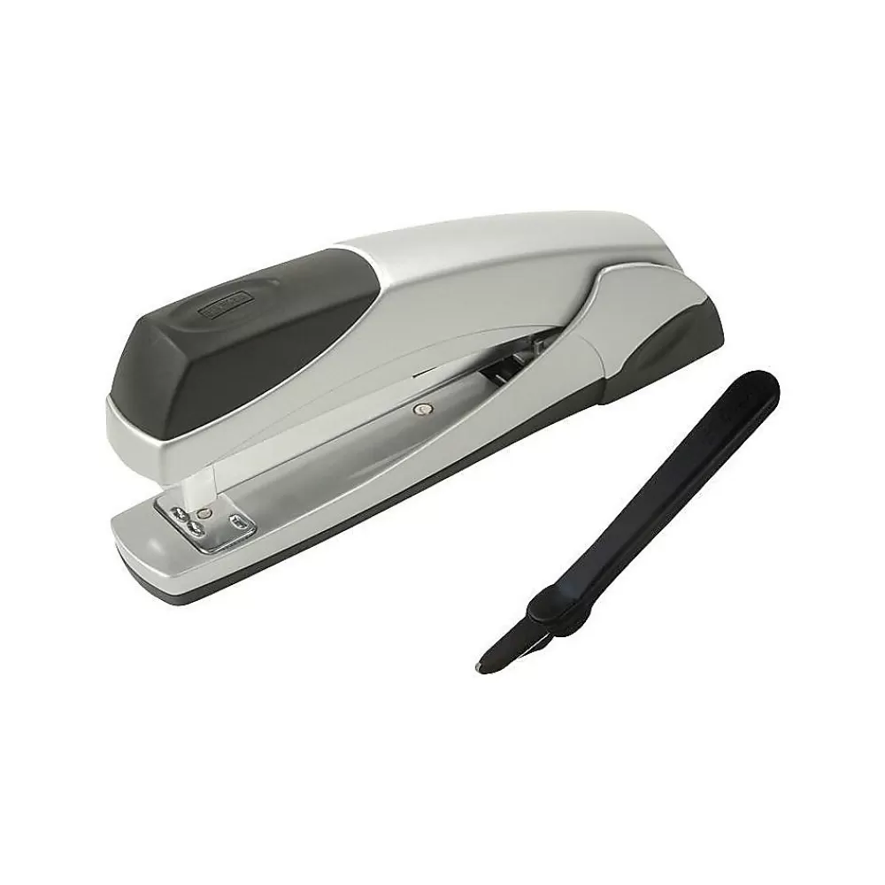 Staples Staplers<™ Desktop Stapler, 20 Sheet Capacity, Black/Gray (13426-CC)