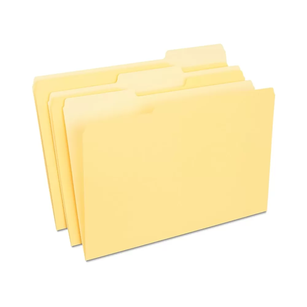 Staples File Folders<File Folder, 1/3-Cut Tab, Legal Size, , 100/Box (ST224576-CC)