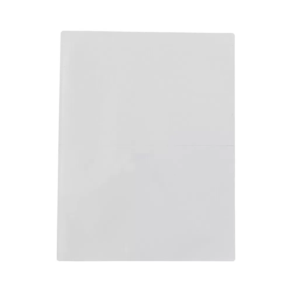 Staples Sheet Protectors<Job Ticket Holders, 9" x 12", Clear, 50/Box (28512)