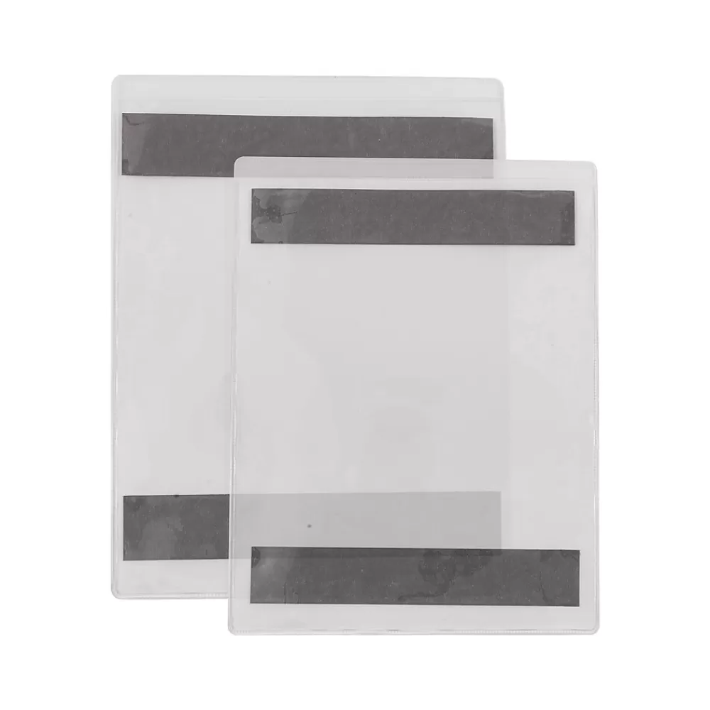 Staples Sheet Protectors<Job Ticket Holders, 9" x 12", Clear, 15/Pack (28516)