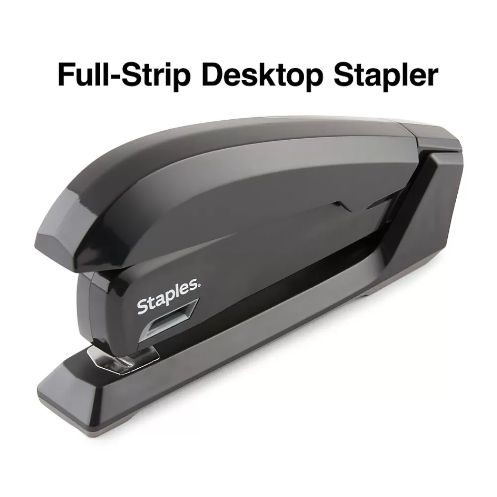 Staples Staplers<One-Touch Desktop Stapler, 20 Sheet Capacity, (44436)