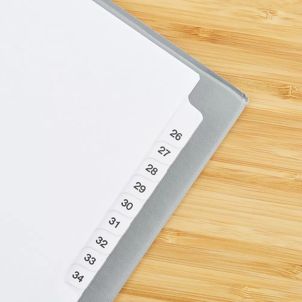 Staples Dividers<Premium Collated Legal Divider with 26-50/Table of Contents Tab Set (11372)