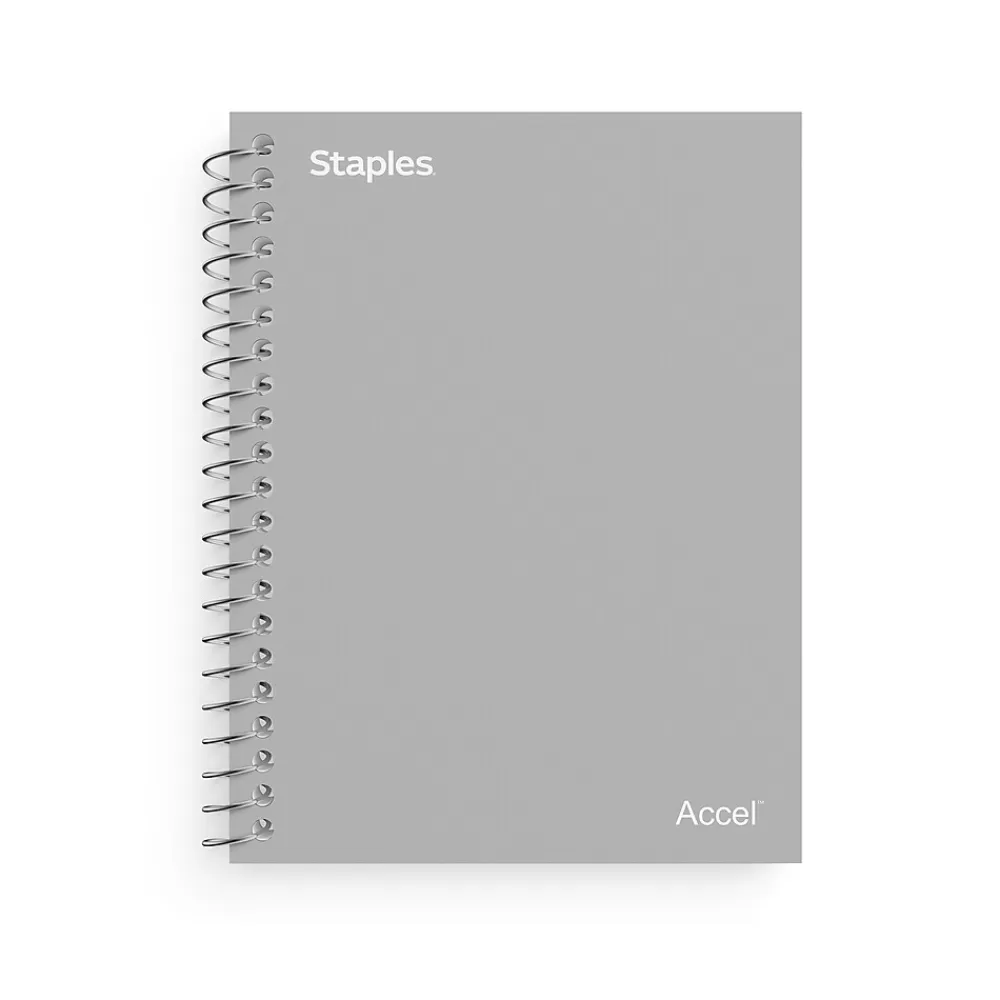 Staples Subject Notebooks<Premium 1-Subject Notebook, 3.5" x 5.5", College Ruled, (TR58291)