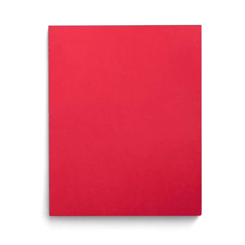 Staples Pocket Folders<Smooth 2-Pocket Paper Folder with Fasteners, , 25/Box (50772/27540-CC)