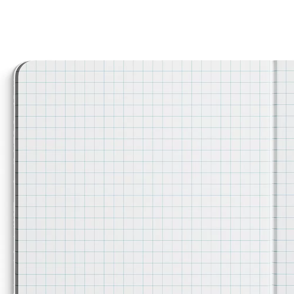 Staples Notebooks<1-Subject Composition Notebook, 7.5" x 9.75", Graph Ruled, 80 Sheets, Black (ST55072C)
