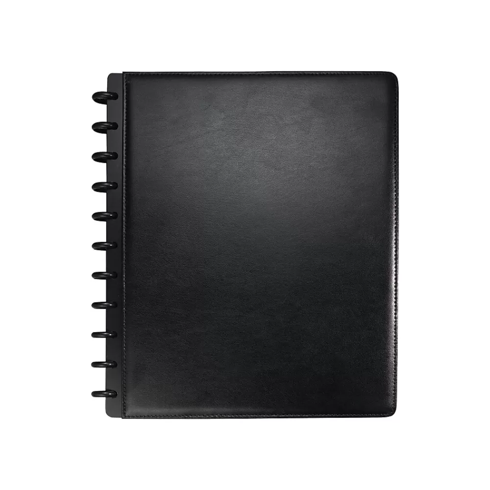 Staples Subject Notebooks<1-Subject Customizable Notebook, 8.5" x 11", Narrow Ruled, 60 Sheets, Black (19998)