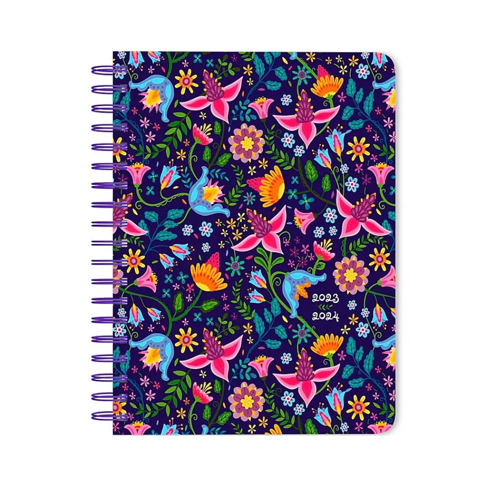 StarGifts Academic Planners<2024 Floral Splendor 6" x 7.75" Academic & Calendar Weekly Planner, Paperboard Cover, Multicolor (9781975471972)