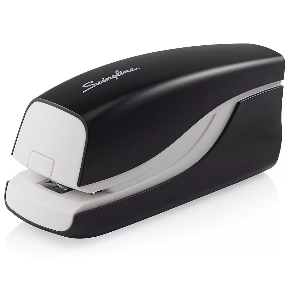 Swingline Staplers<Breeze Stapler, 20 Sheet Capacity, Black/White (42131)