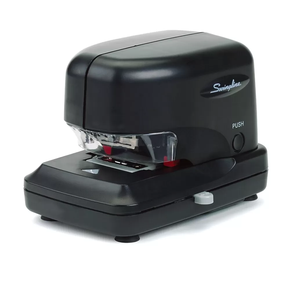 Swingline Staplers<Cartridge Electric Desktop Stapler, 30 Sheet Capacity, Black (69008)