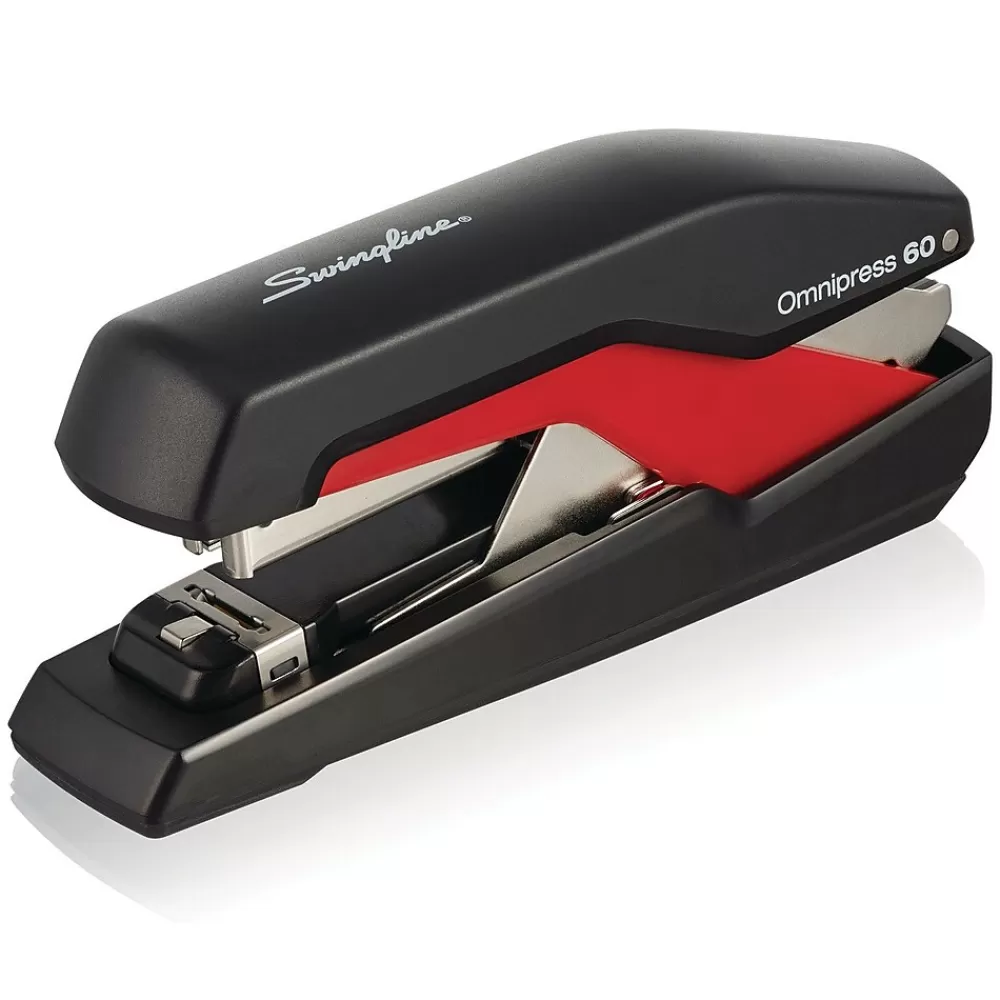 Swingline Staplers<Desktop Stapler, Black, 60 sheet Capacity (5000591)