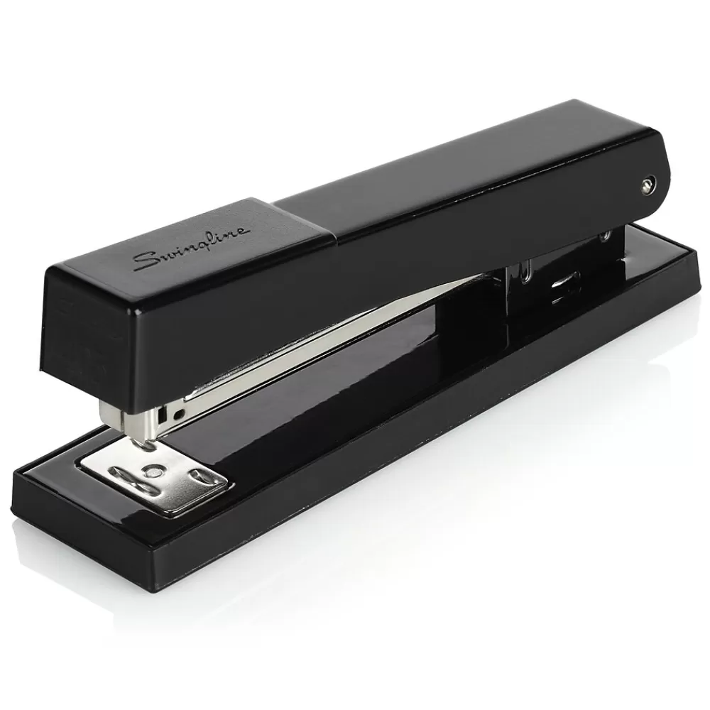 Swingline Staplers<Desktop Stapler, 20-Sheet Capacity, Black (40501)