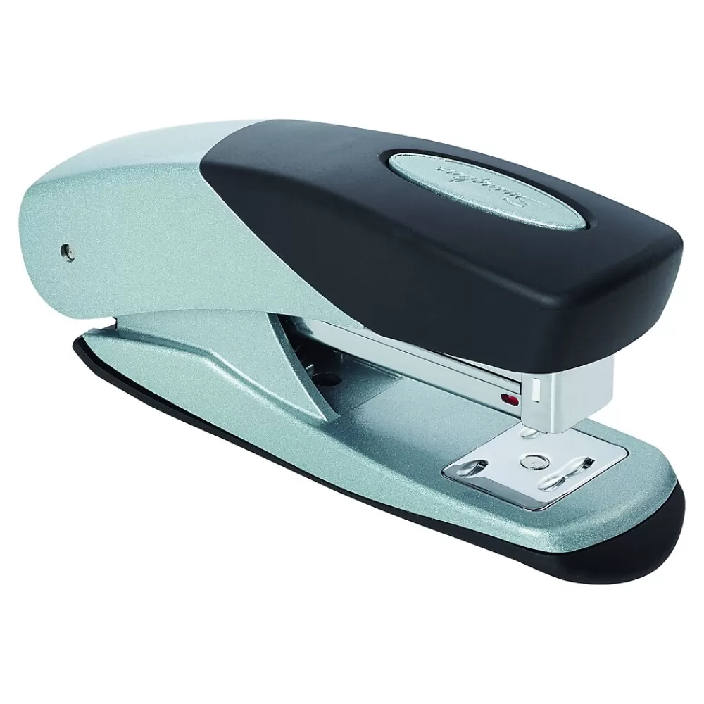 Swingline Staplers<Desktop Stapler, 25-Sheet Capacity, Silver/Black (78885)