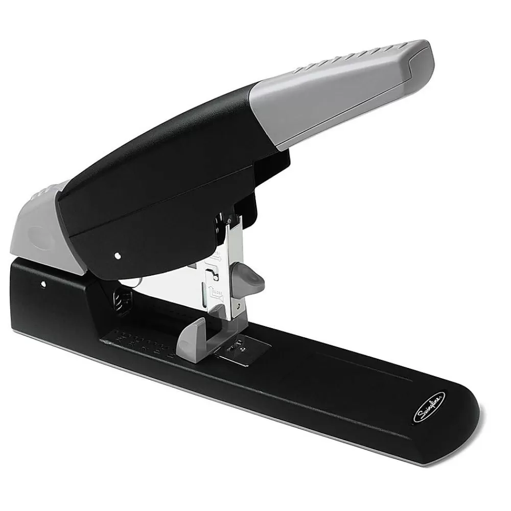 Swingline Staplers<® High Capacity Heavy Duty Stapler, 210 Sheet Capacity, Black (90002)