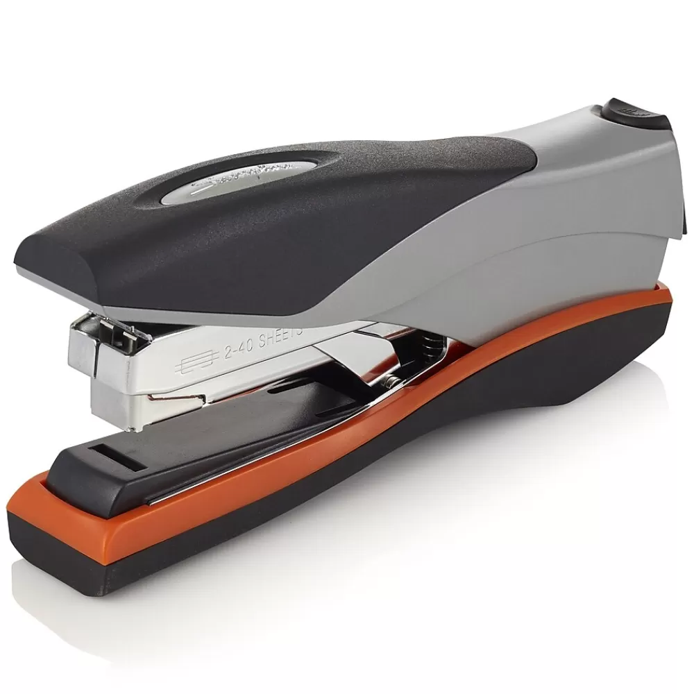 Swingline Staplers<Optima Desk Stapler, 40 Sheet Capacity, Silver/Black (87845)