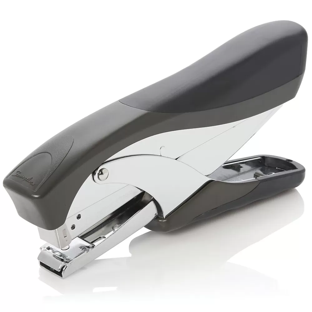 Swingline Staplers<Premium Soft Grip Hand Stapler, Heavy Use, 20 Sheet Capacity, Black (29950)