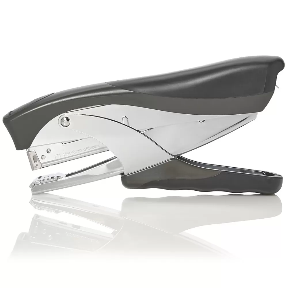 Swingline Staplers<Premium Soft Grip Hand Stapler, Heavy Use, 20 Sheet Capacity, Black (29950)
