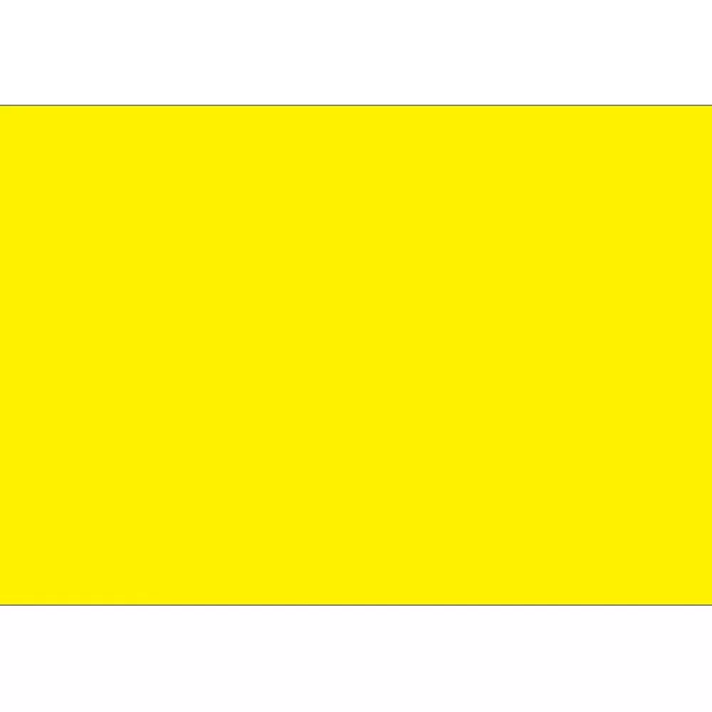 Tape Logic Labels<5" x 7" Rectangle Inventory Label, Fluorescent Yellow, 500/Roll