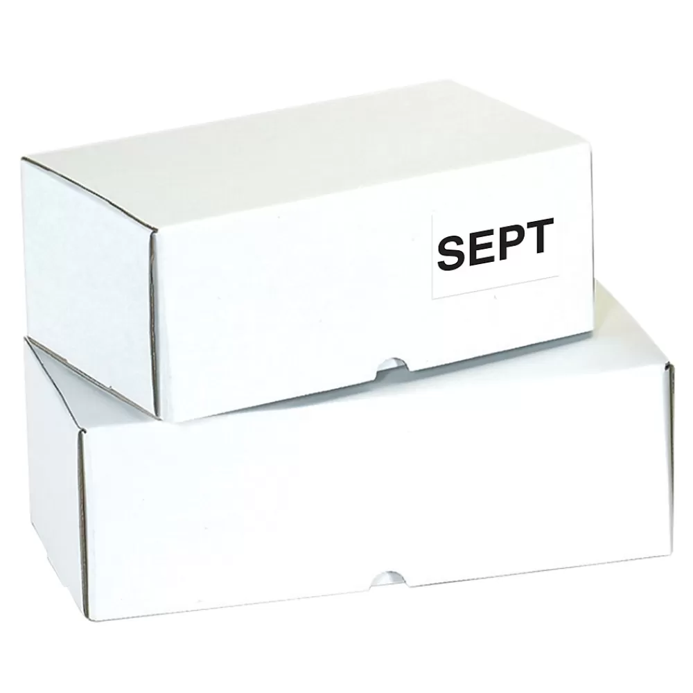 Tape Logic Labels<3" x 2" Rectangle "SEPT" Months of the Year Label, White, 500/Roll