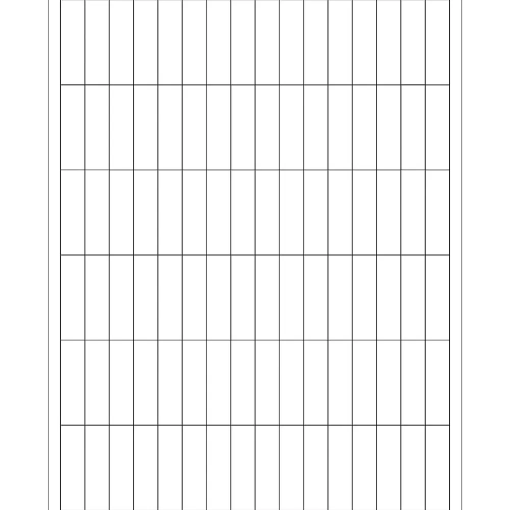 Tape Logic Labels<® Rectangular Laser Labels, 1/2" x 1 3/4", White, 9600/Case (LL103)