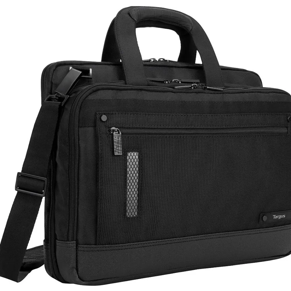 Targus Laptop Bags<Revolution 15.6" Nylon Laptop Bag, TSA Checkpoint Friendly, Black (TTL416US)