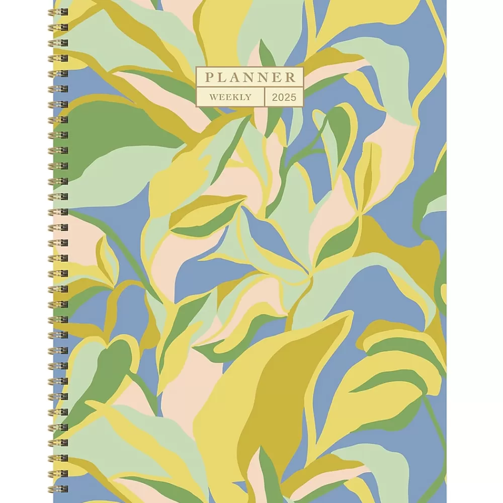TF Publishing 2025 Planners<2025 9" x 11" Daphne Print Large Weekly Monthly Planner 25-9706