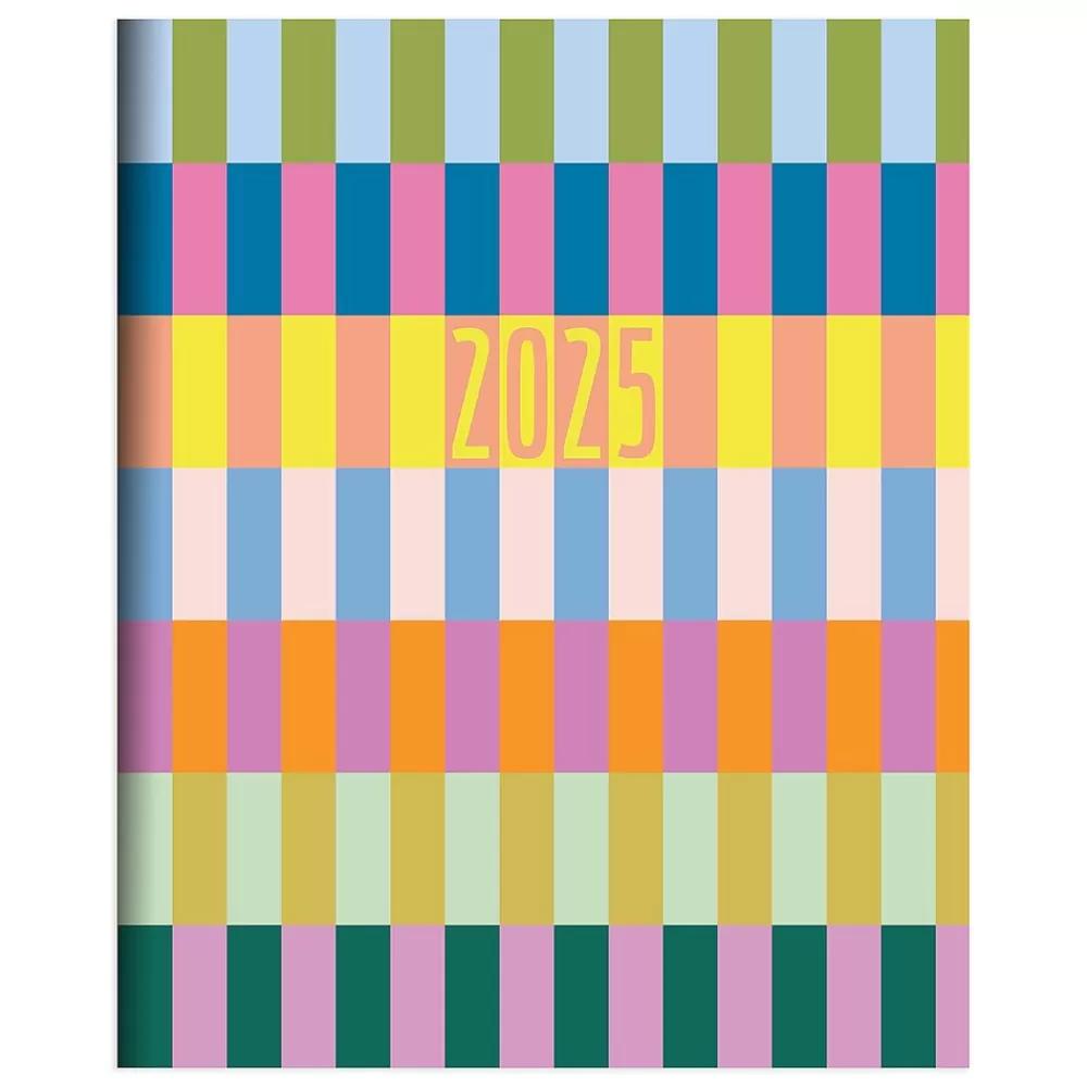 TF Publishing 2025 Planners<2025 6.5" x 8" Monthly Planner, Paperboard Cover, Color Stacks (25-4204)