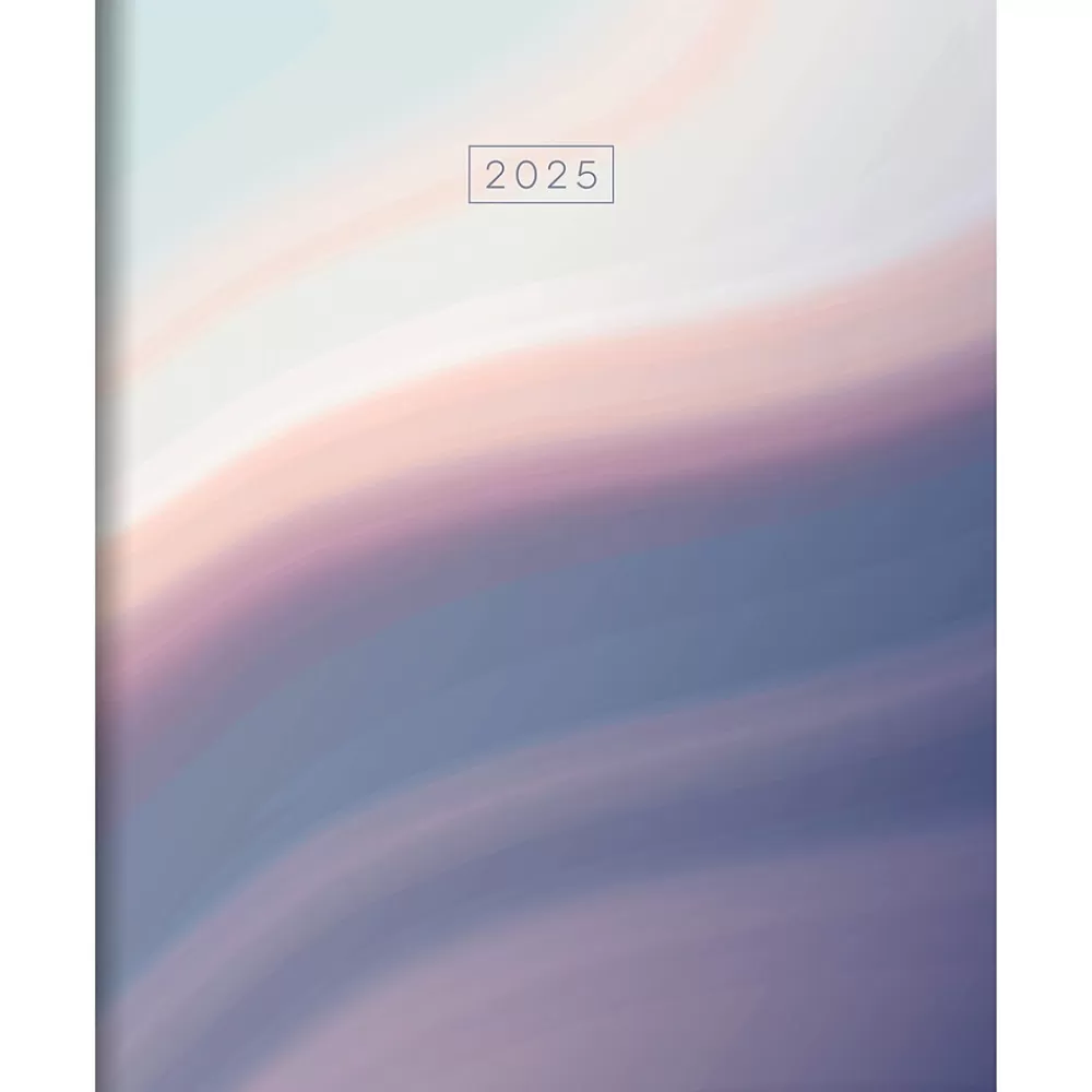TF Publishing 2025 Planners<2025 9" x 11" Monthly Planner, Paperboard Cover, Hazy and Purple (25-4706)