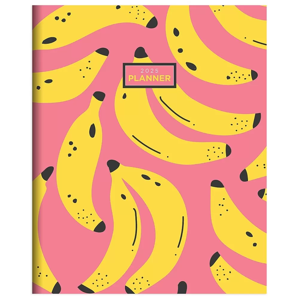 TF Publishing 2025 Planners<2025 6.5" x 8" Monthly Planner, Paperboard Cover, This is Bananas (25-4216)