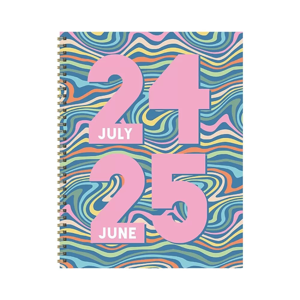 TF Publishing Academic Planners<2024-2025 Cali Girl Groovy 8.5" x 11" Academic Weekly & Monthly Planner, Paperboard Cover (AY25-9714)
