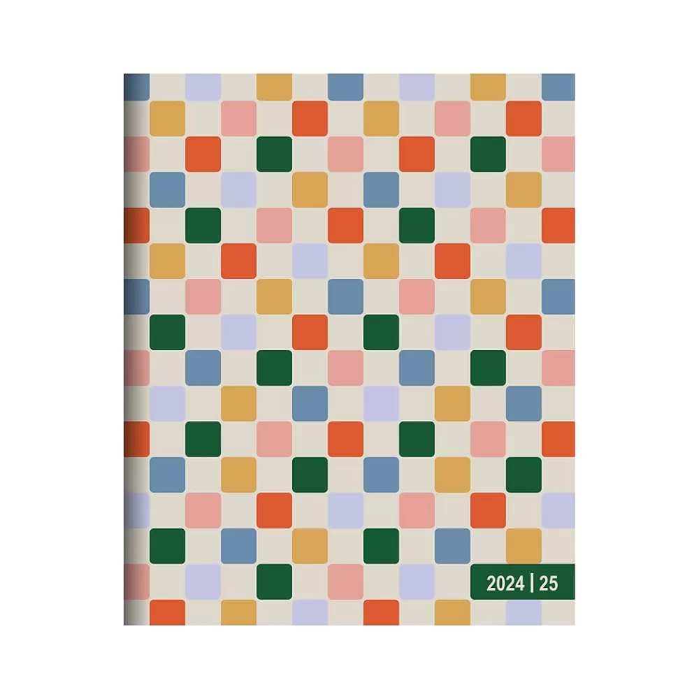 TF Publishing Academic Planners<2024-2025 Color Squad 9" x 11" Academic Monthly Planner, Paperboard Cover, Multicolor (AY25-4504)