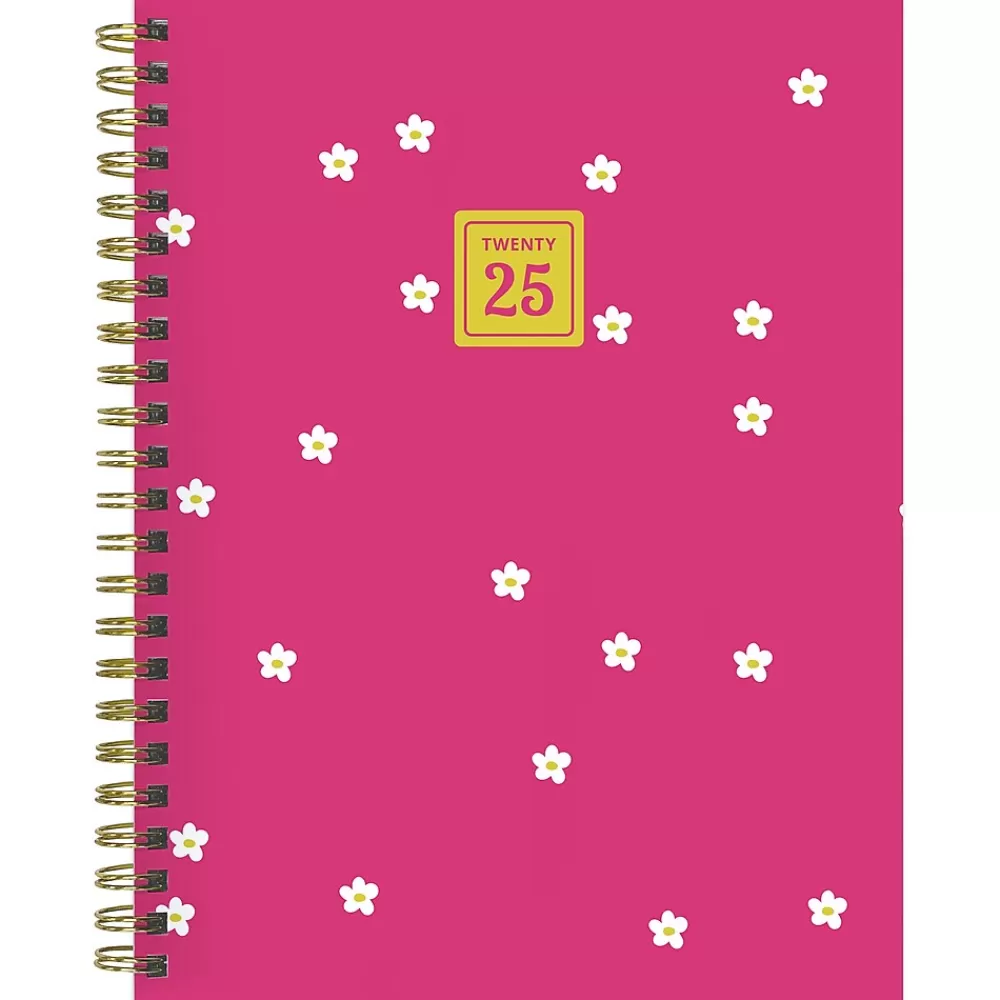 TF Publishing 2025 Planners<2025 Lil Buds 6.5" x 8" Weekly & Monthly Planner, Paperboard Cover, Multicolor (25-9214)