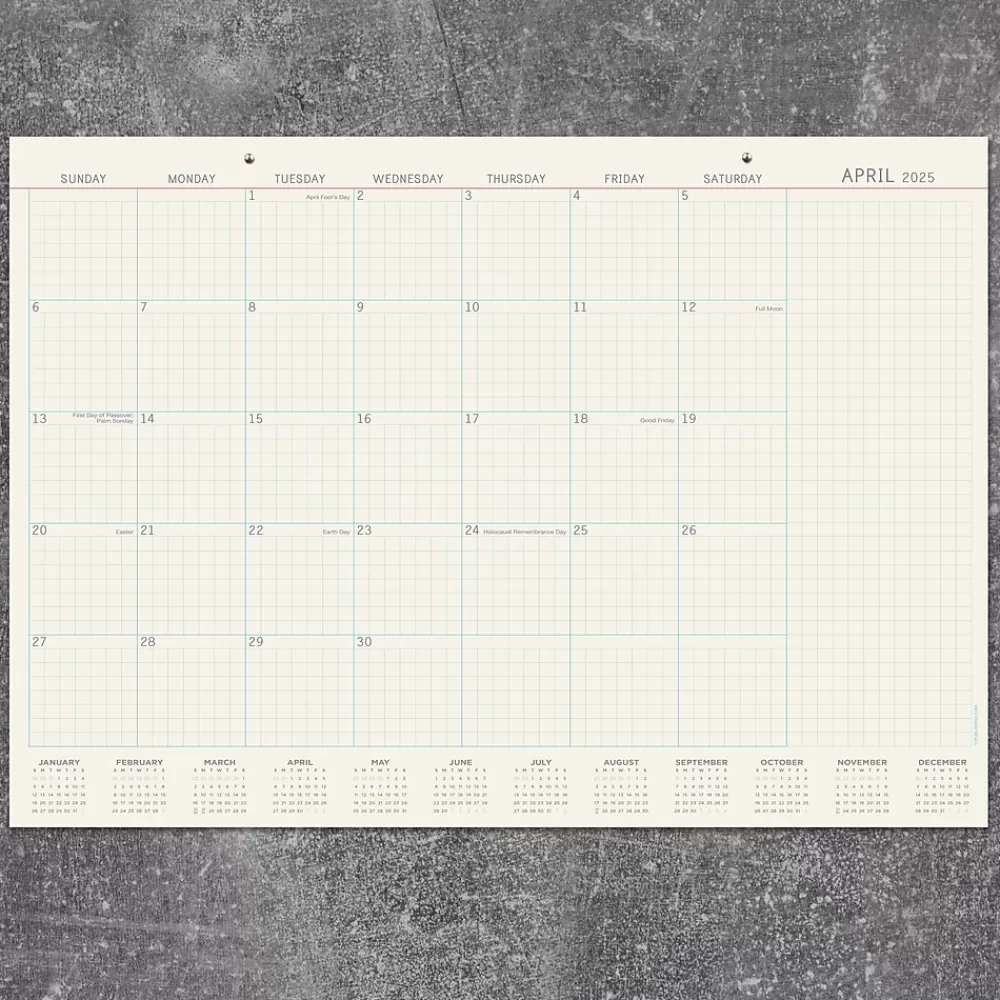 TF Publishing 2025 Calendars<2025 Vintage Professional 12" x 17" Monthly Desk Pad Calendar (25-8504)