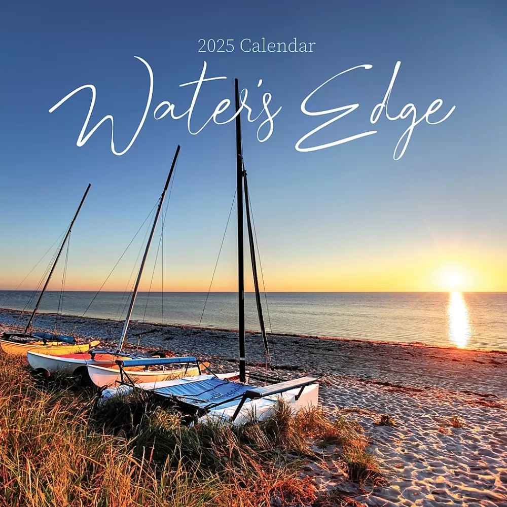 TF Publishing 2025 Calendars<2025 Water's Edge 12" x 12" Monthly Wall Calendar (25-1049)