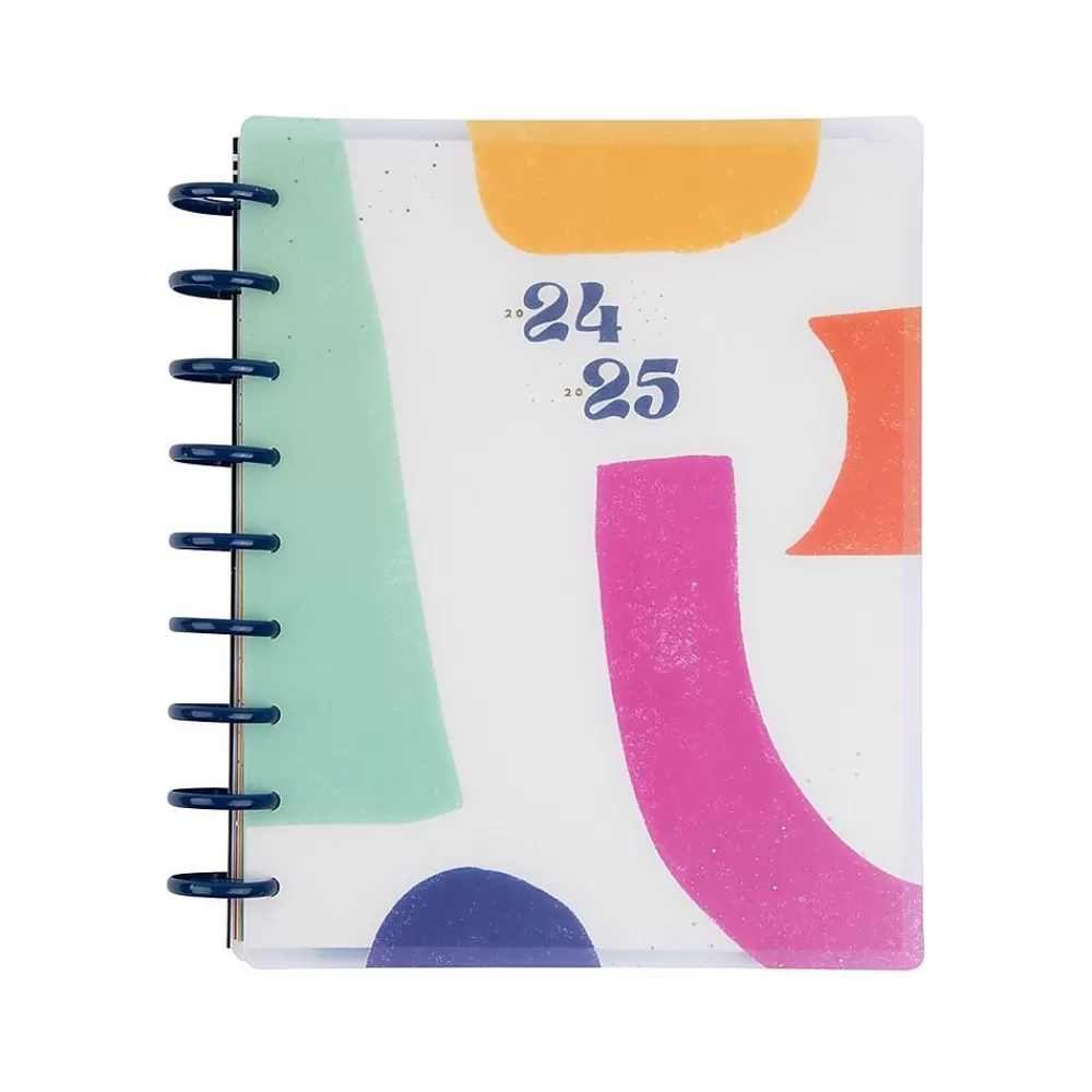 The Happy Planner Academic Planners<2024-2025 Rio Vibes 7" x 9.25" Academic Weekly & Monthly Planner, Plastic Cover, Multicolor (PPCD12-469)