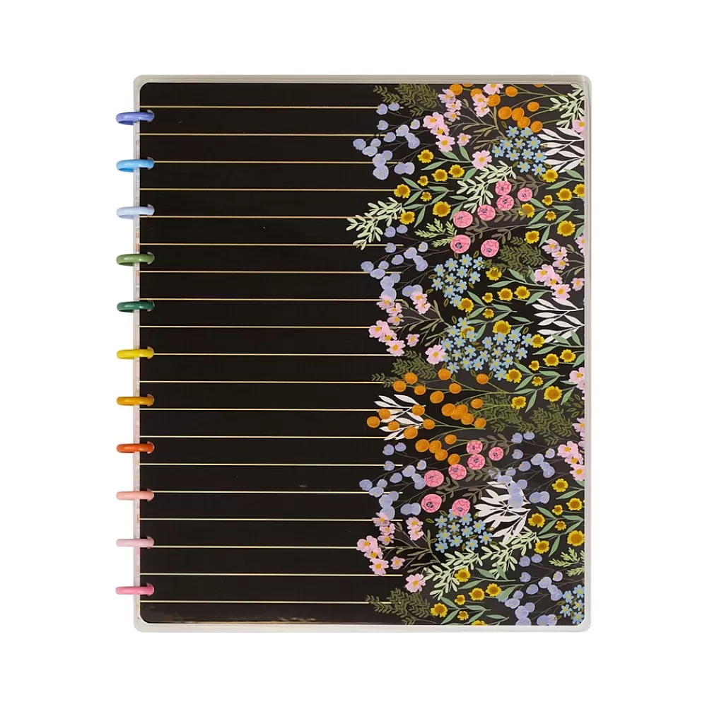 Me & My Big Ideas Composition Notebooks<The Happy Planner Soft Florals Notebook, 8.5" x 11", Dotted, 60 Sheets, Multicolor (NPB-057)