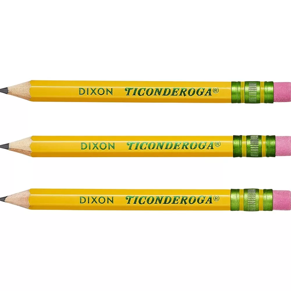 Ticonderoga Pencils<Golf Pre-Sharpened Wooden Pencil, 2.2mm, #2 Medium Lead, 72/Pack (13472)