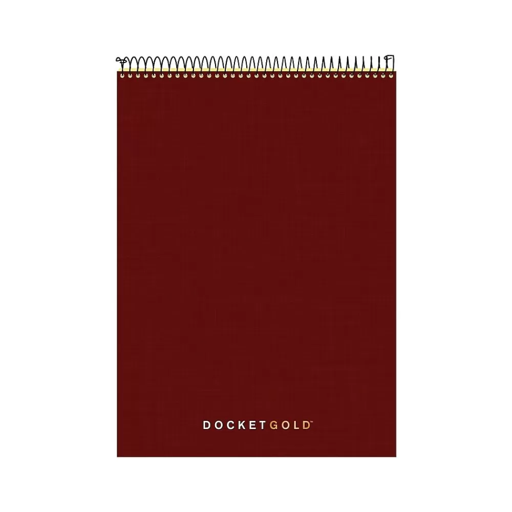 TOPS Notepads<Docket Gold Notepad, 8 1/2" x 11 3/4", Project Ruled, Canary, 70 Sheets/Pad (99703)