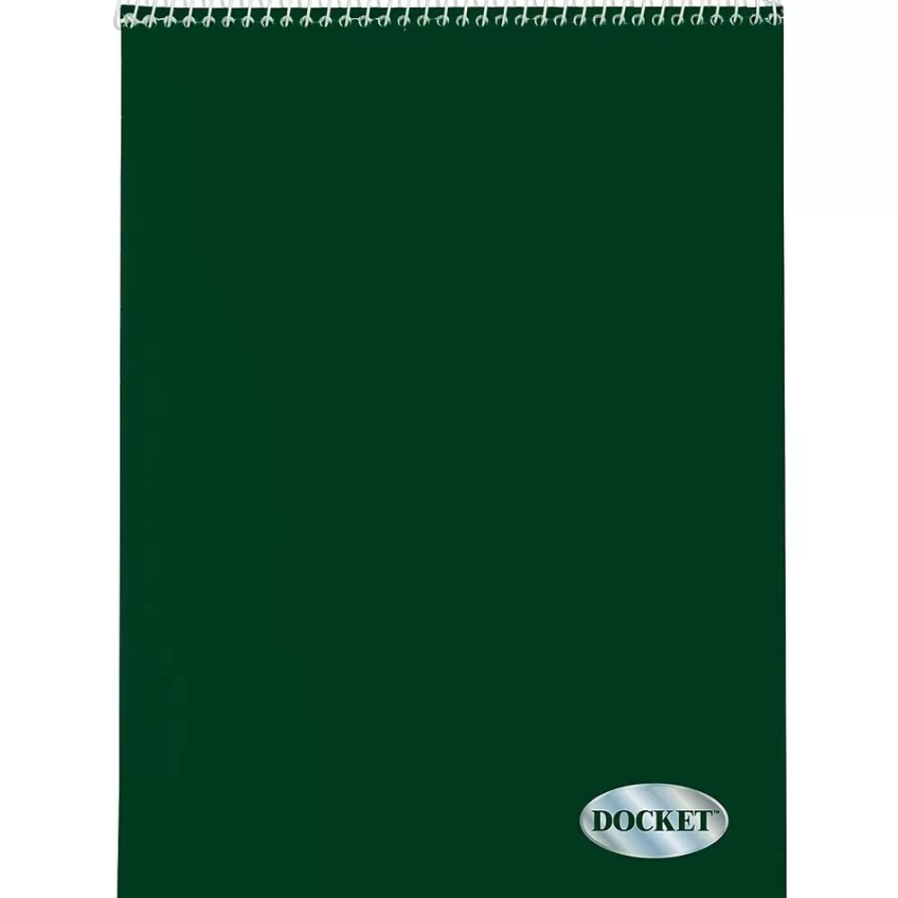 TOPS Notepads<Docket Graph Pad, 8-1/2" x 11-3/4", 4 x 4 Graph Ruled, Blue, 70 Sheets/Pad (63801)