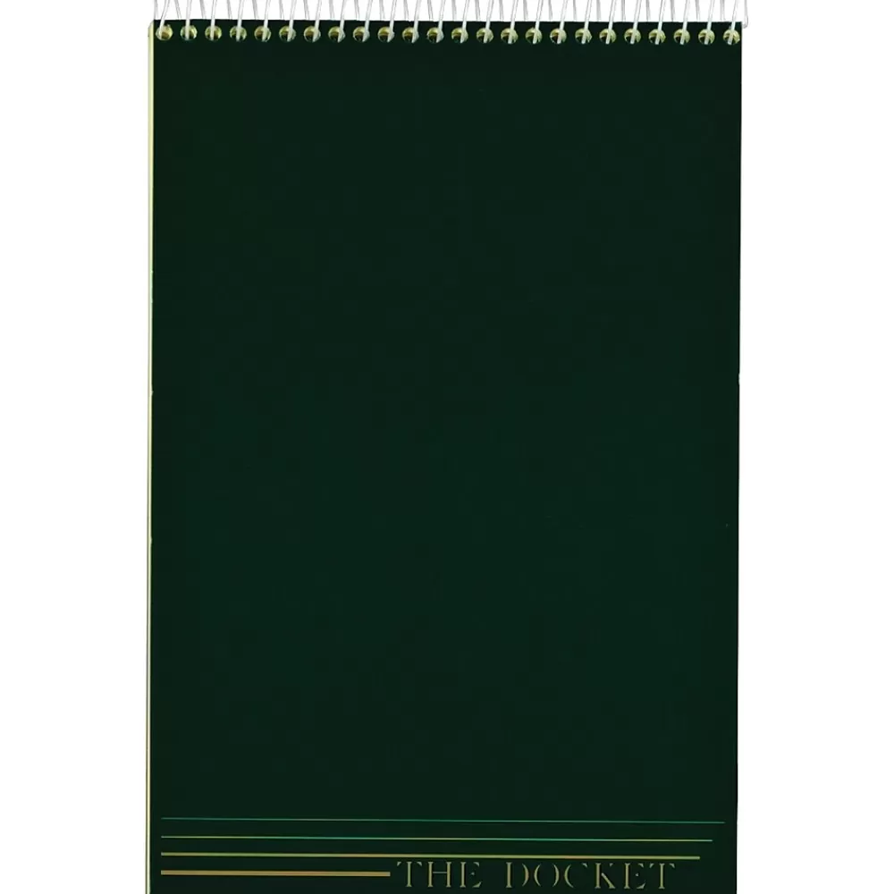 TOPS Notepads<Docket Steno Book, 6" x 9", Gregg Ruled, Canary, 100 Sheets/Pad (63851)