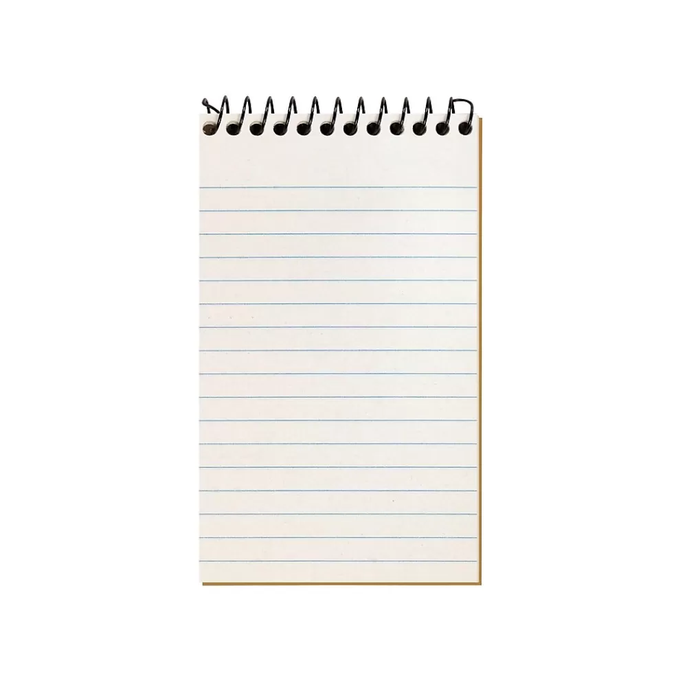 TOPS Notepads<Second Nature Memo Pad, 3" x 5", Narrow Ruled, White, 50 Sheets/Pad (TOP 74135)