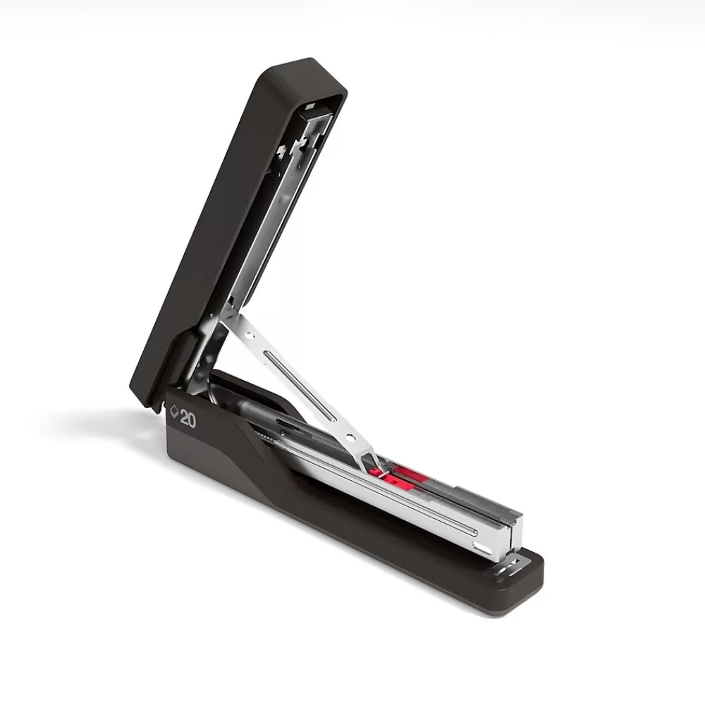 TRU RED Staplers<™ Desktop Stapler Kit, 20-Sheet Capacity, Black (TR58081)