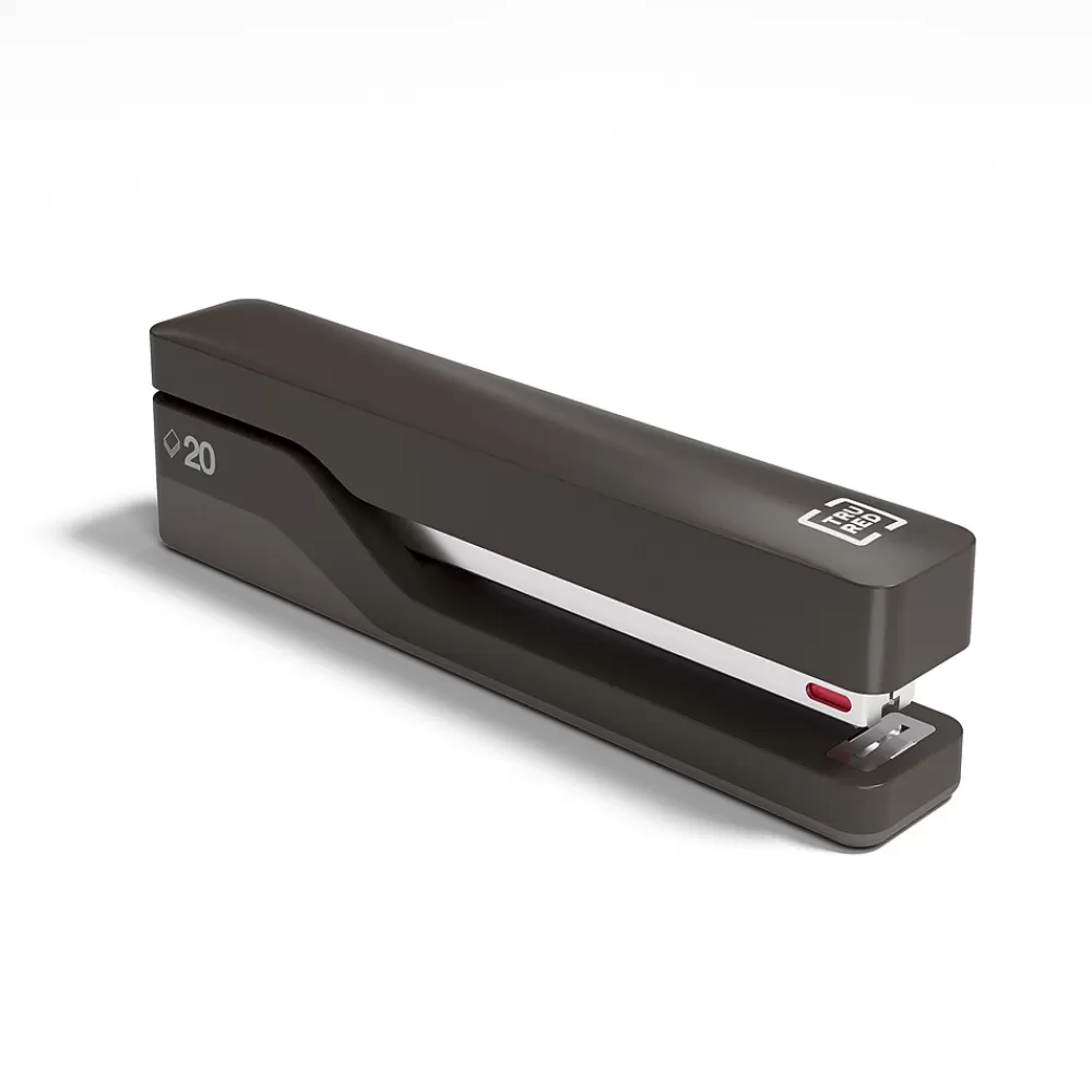 TRU RED Staplers<™ Desktop Stapler, 20-Sheet Capacity, Black (TR58082)