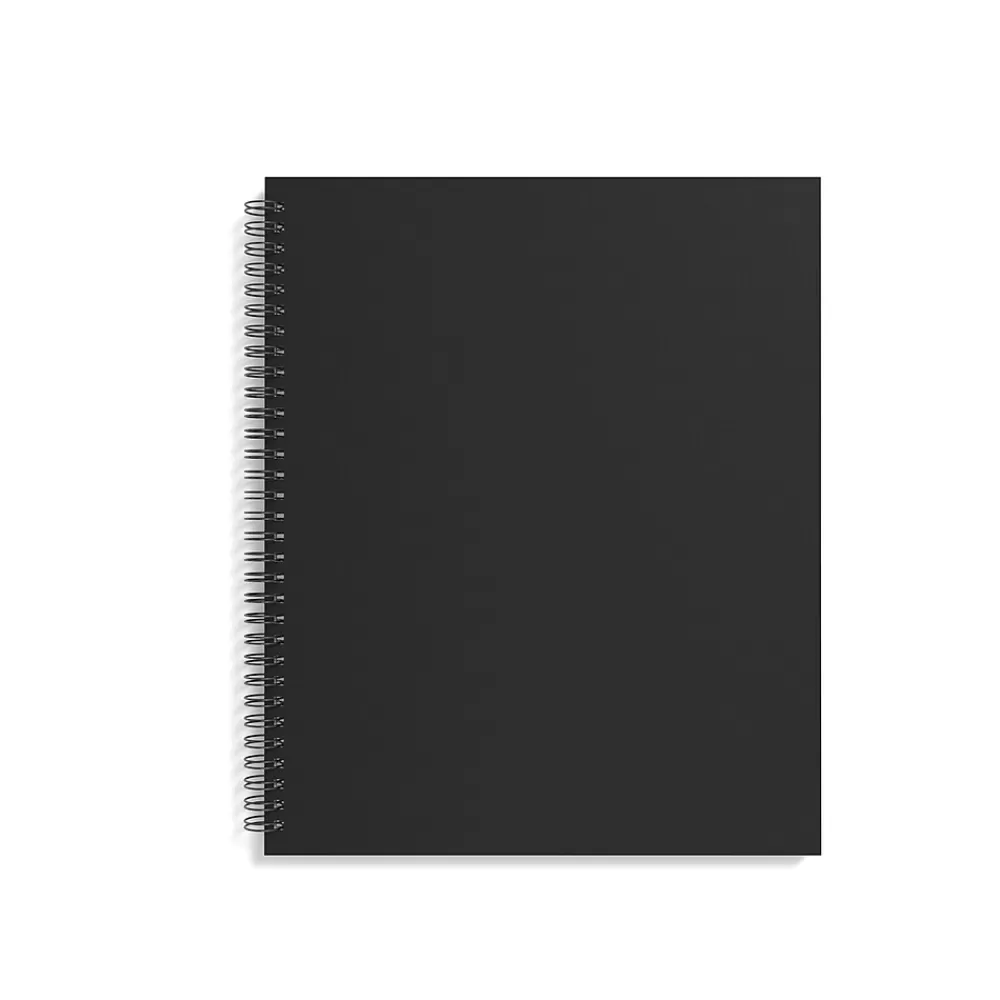 TRU RED Subject Notebooks<™ Large Soft Cover Project Planner Notebook, Black (TR54986)