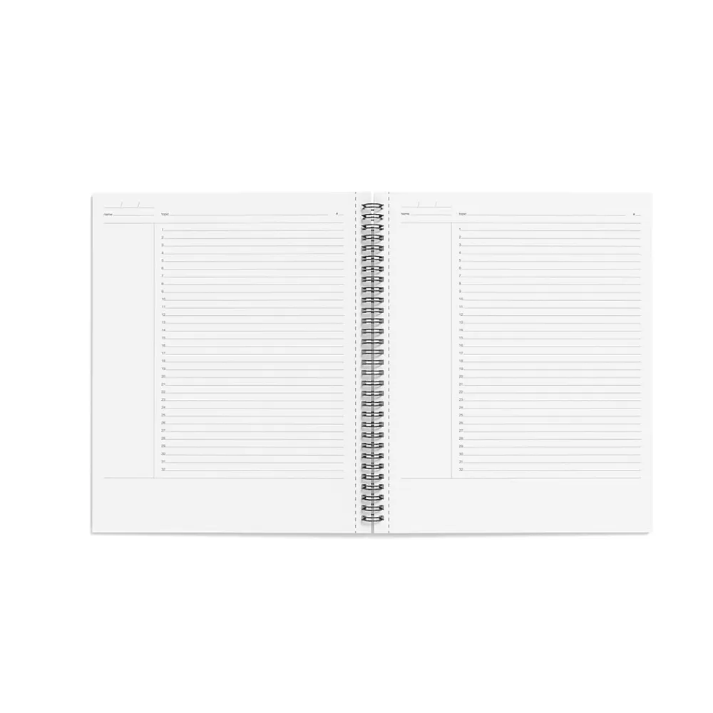 TRU RED Subject Notebooks<™ Large Soft Cover Project Planner Notebook, Black (TR54986)