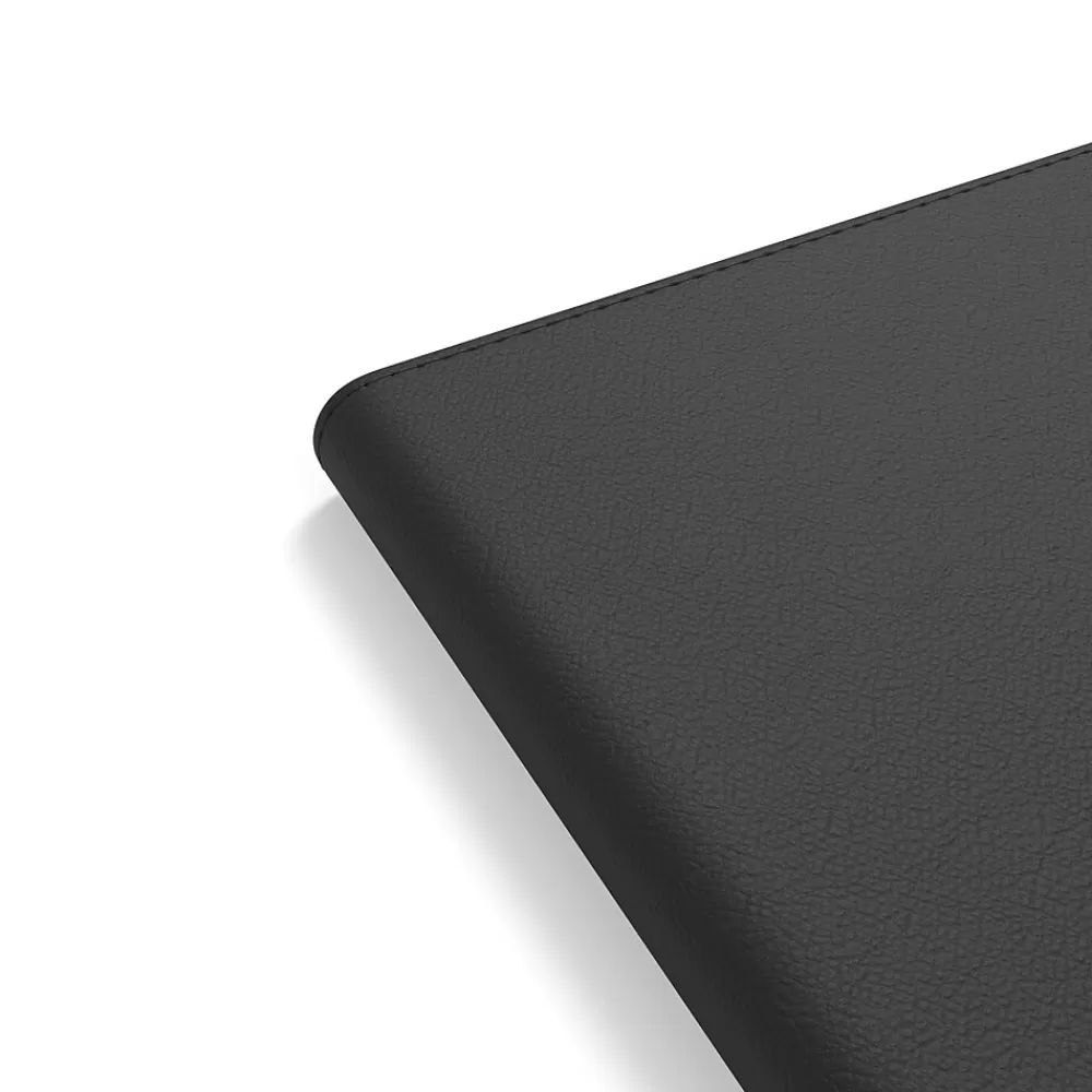 TRU RED Subject Notebooks<™ Medium Folio Soft Cover Ruled Notebook, Black (TR54993)