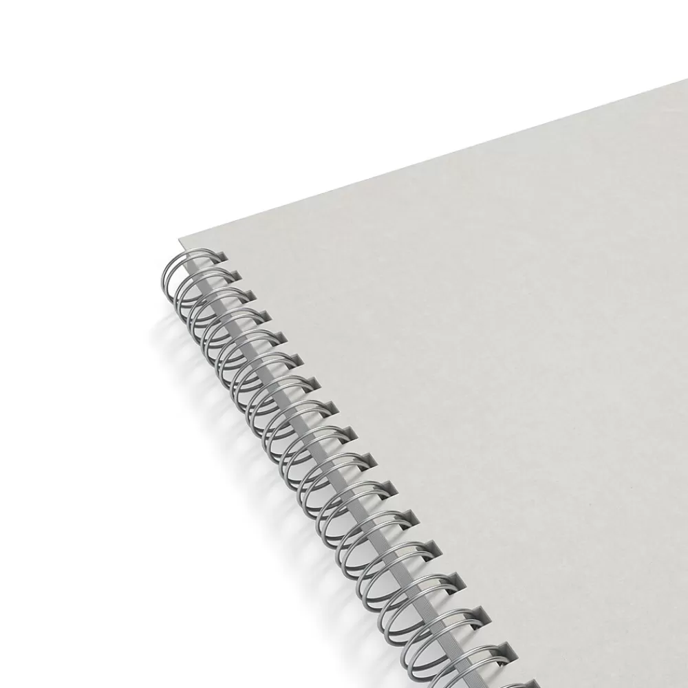 TRU RED Notebooks<™ Medium Hard Cover Ruled Notebook, Gray/ (TR55742)