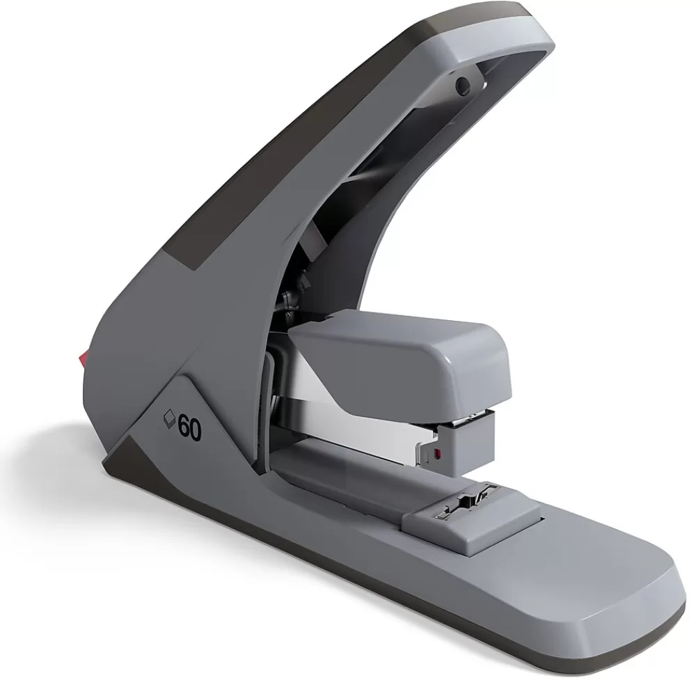 TRU RED Staplers<™ One-Touch Desktop Stapler, 60-Sheet Capacity, Black (TR58490)